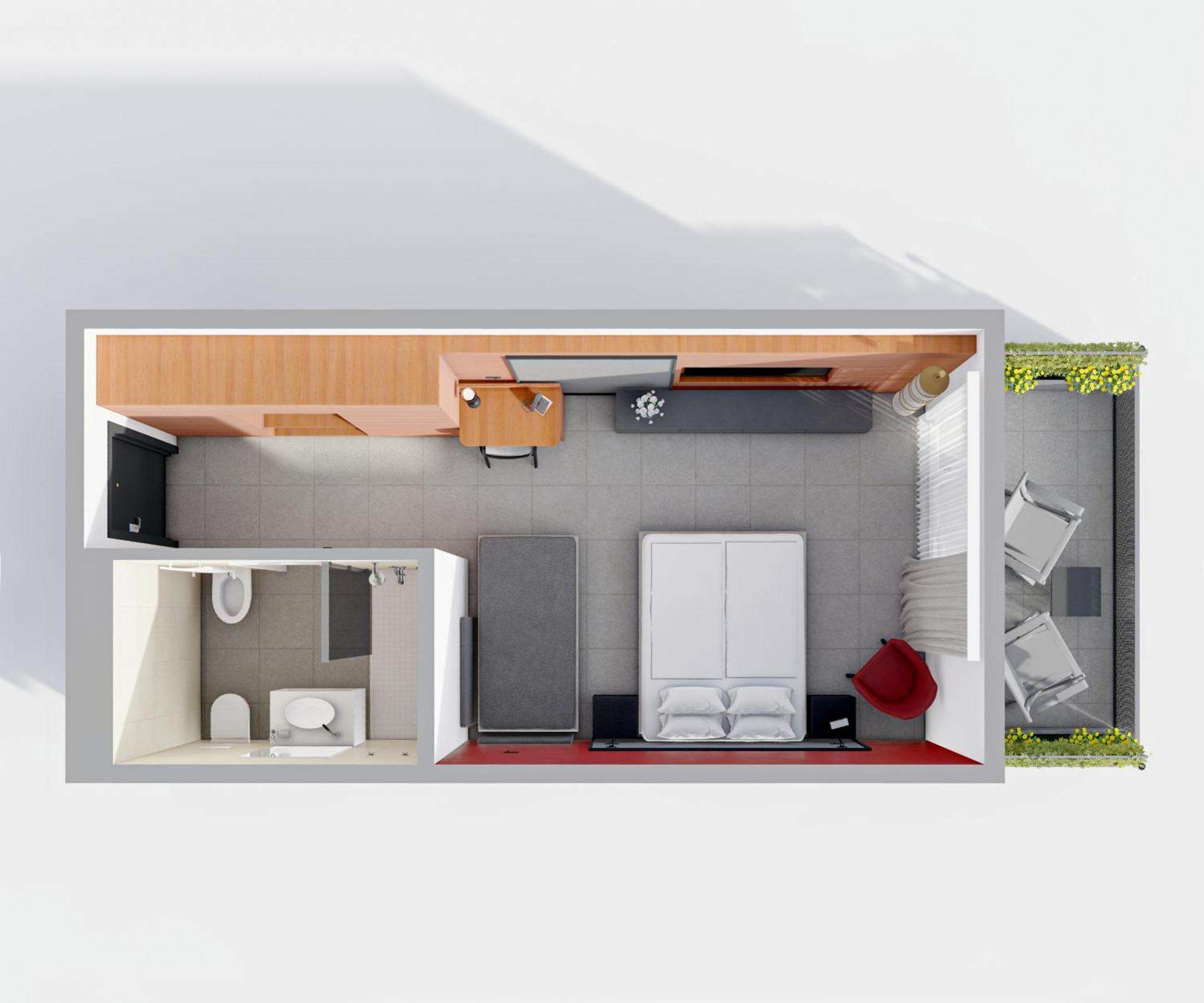 Superior Double Room Balcony Lake View
